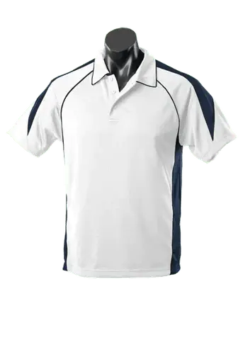 Aussie Pacific Premier Kids Polo Shirt 3301 Casual Wear Aussie Pacific White/Navy 6
